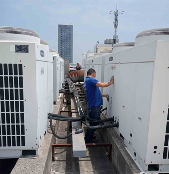 黑河中央空调制热和不制冷系统维修方法